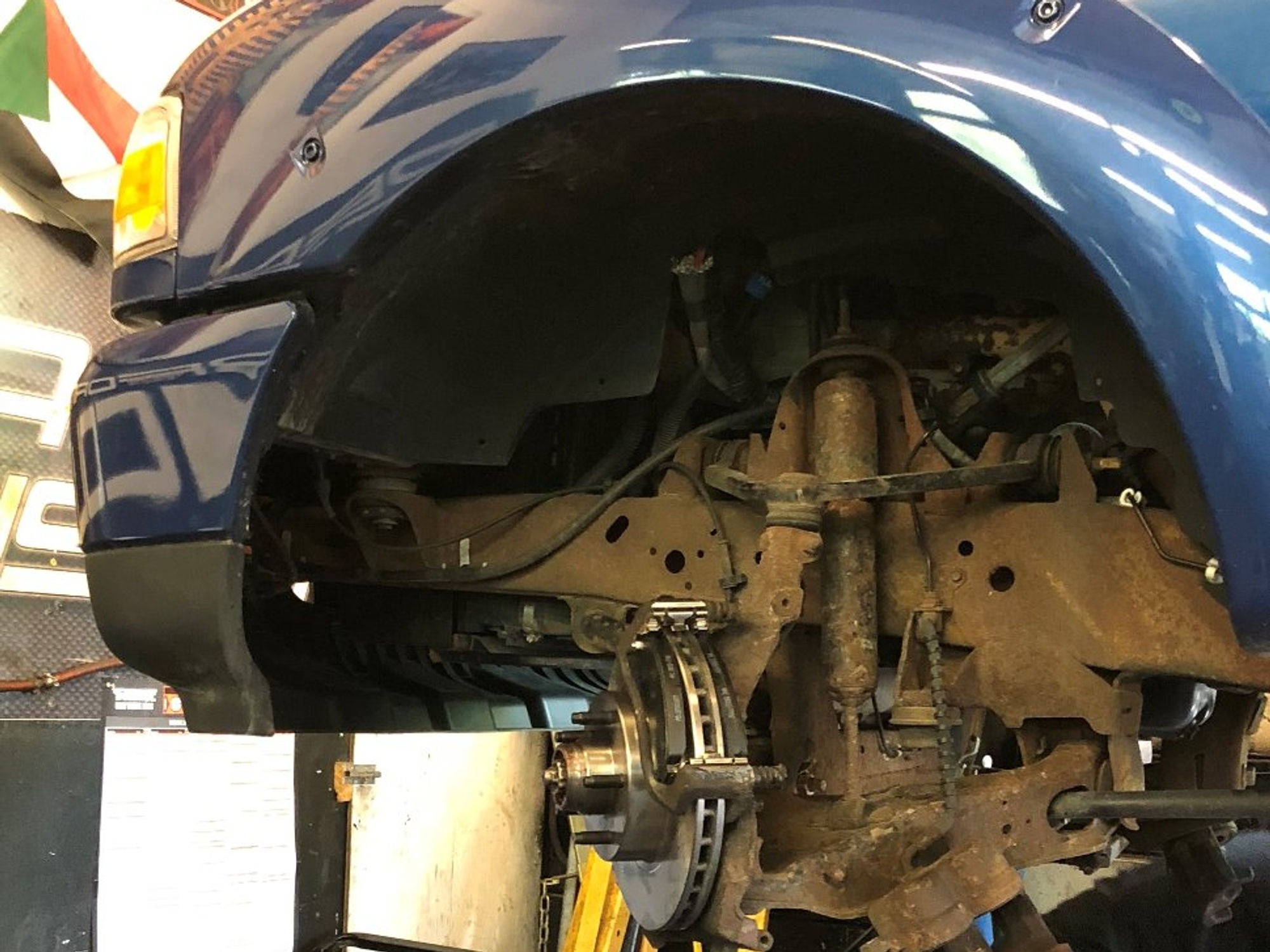 Brake and suspension work